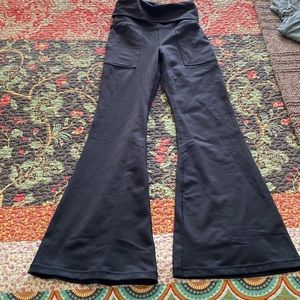 Offline The Hugger high waisted fold over flare legging